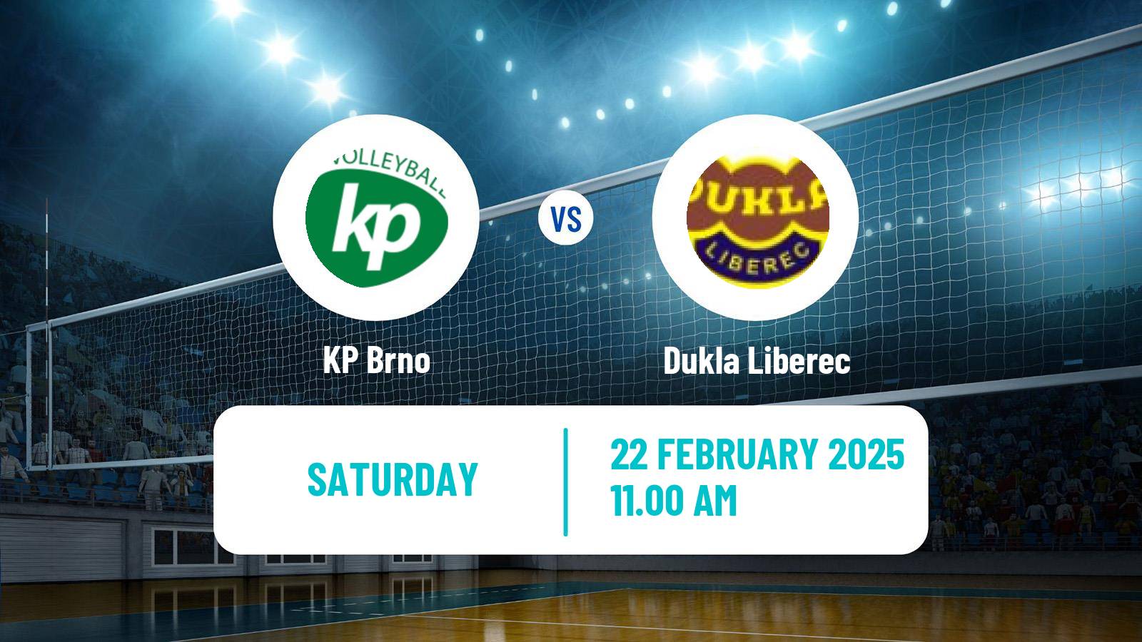 Volleyball Czech Cup Volleyball Women KP Brno - Dukla Liberec
