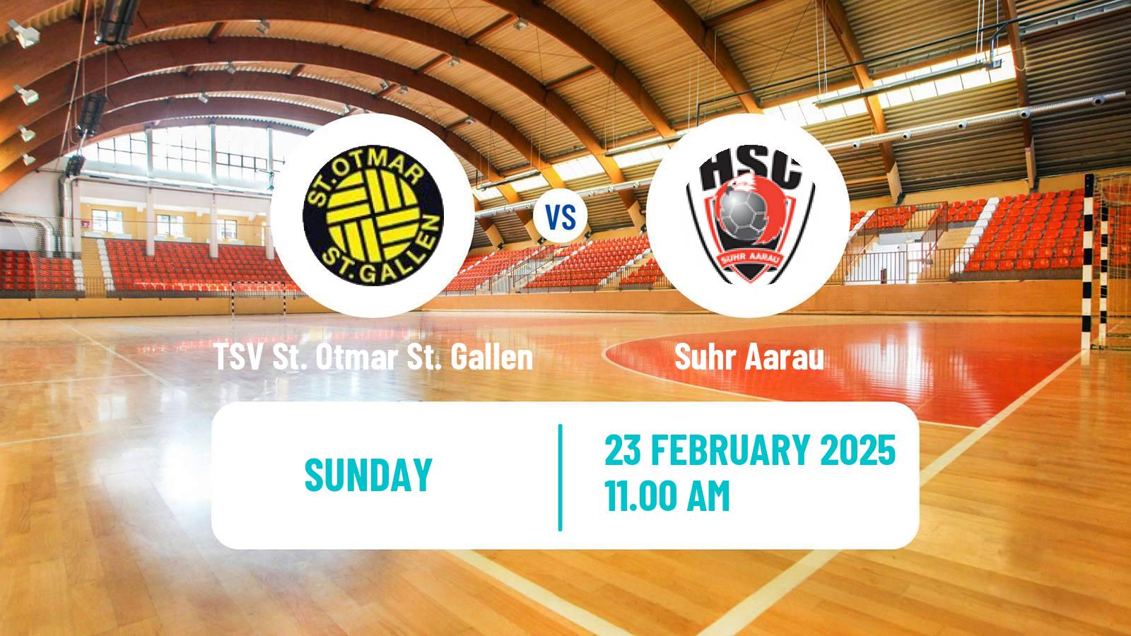 Handball Swiss NLA Handball TSV St. Otmar St. Gallen - Suhr Aarau
