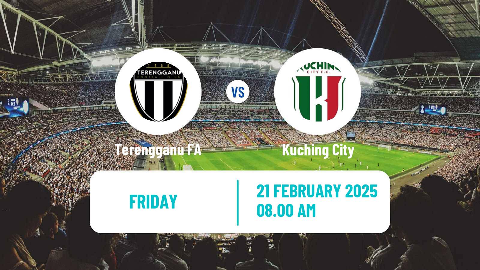 Soccer Malaysian Super League Terengganu FA - Kuching City