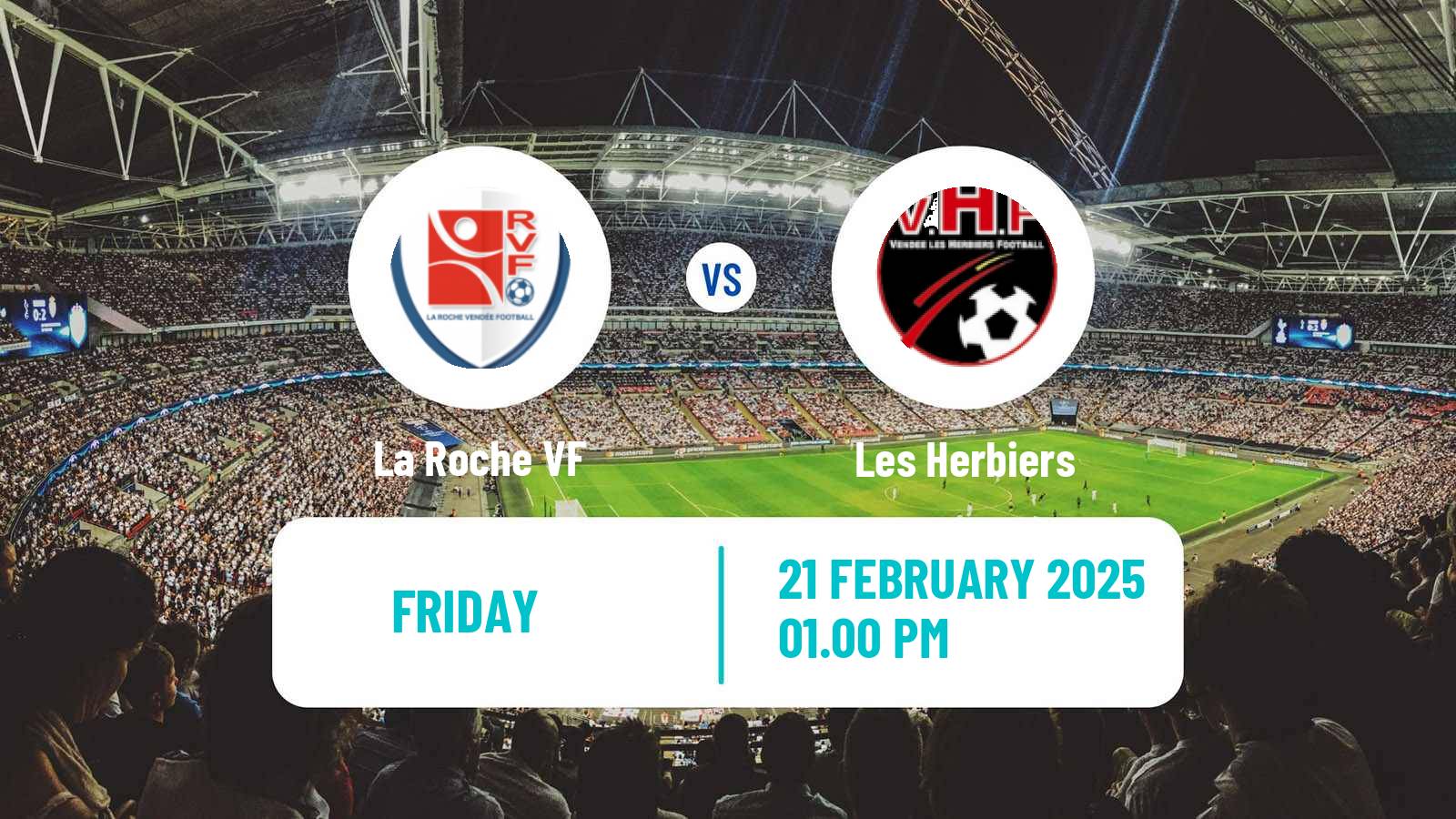 Soccer French National 2 - Group B La Roche VF - Les Herbiers