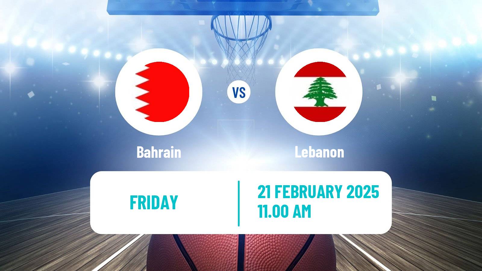 Basketball Asia Cup Basketball Bahrain - Lebanon