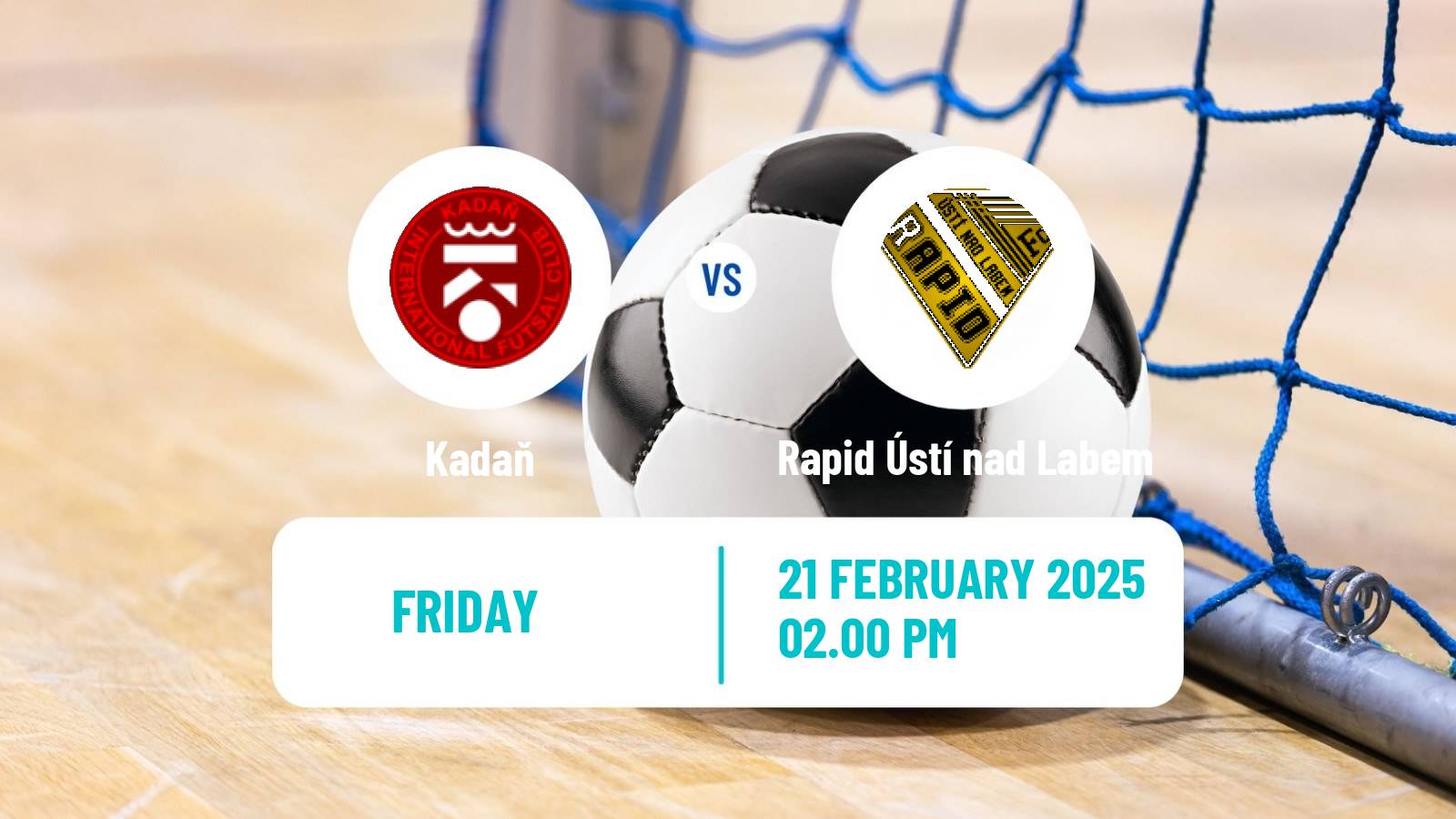 Futsal Czech 1 Futsal Liga Kadaň - Rapid Ústí nad Labem