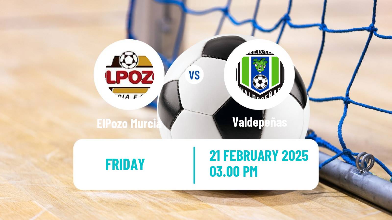 Futsal Spanish Primera Division Futsal ElPozo Murcia - Valdepeñas