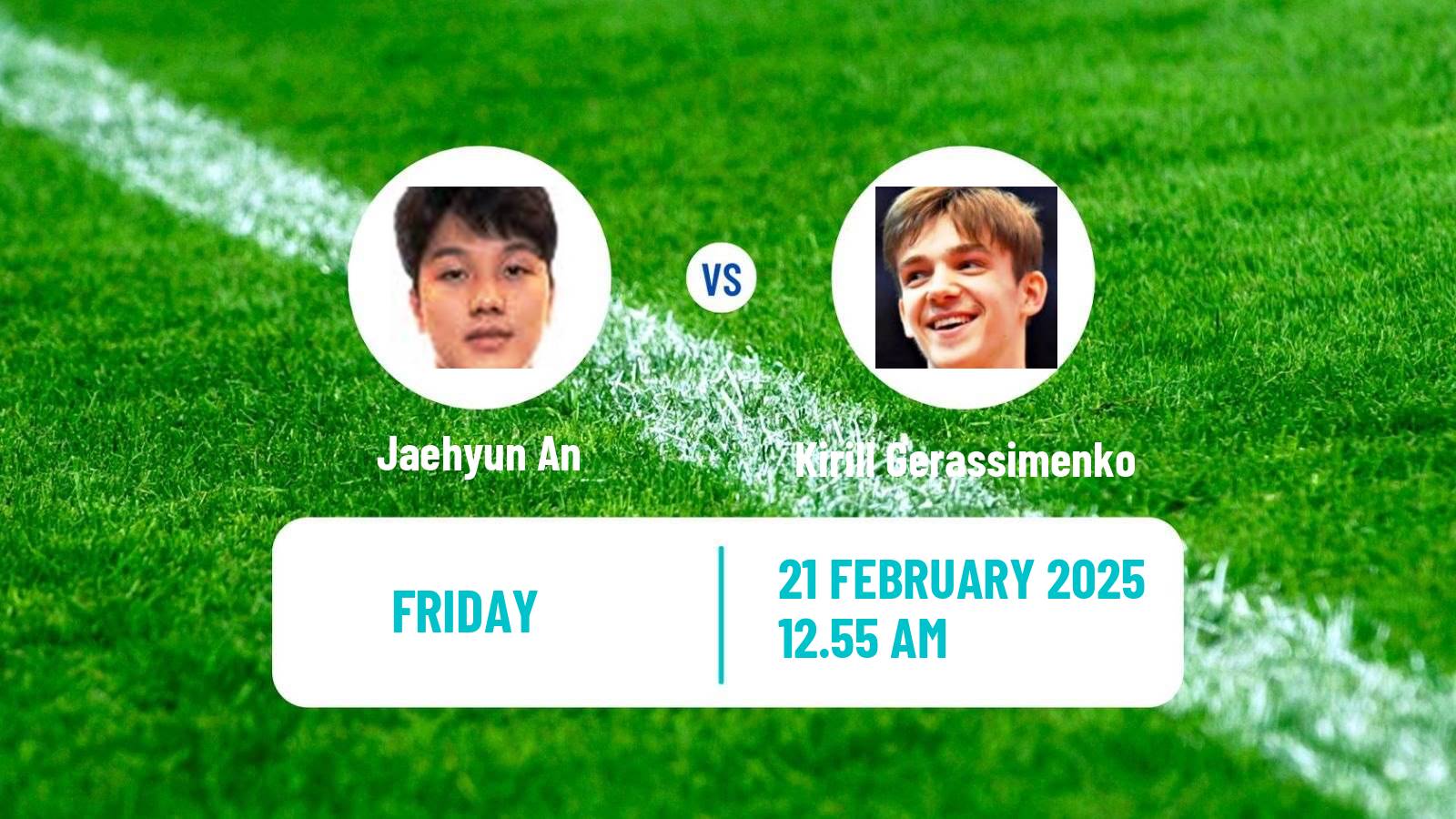 Table tennis Asian Cup Men Jaehyun An - Kirill Gerassimenko