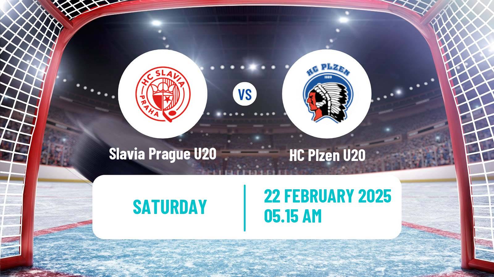 Hockey Czech ELJ Slavia Prague U20 - Plzen U20