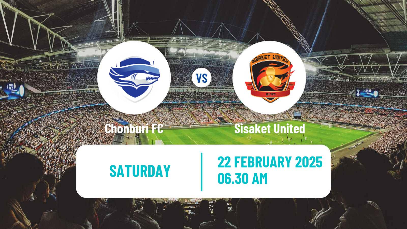Soccer Thai League 2 Chonburi - Sisaket United