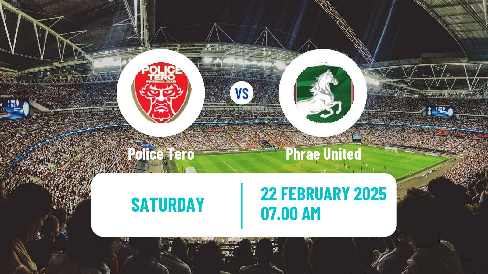 Soccer Thai League 2 Police Tero - Phrae United