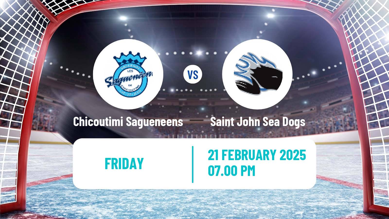 Hockey QMJHL Chicoutimi Sagueneens - Saint John Sea Dogs