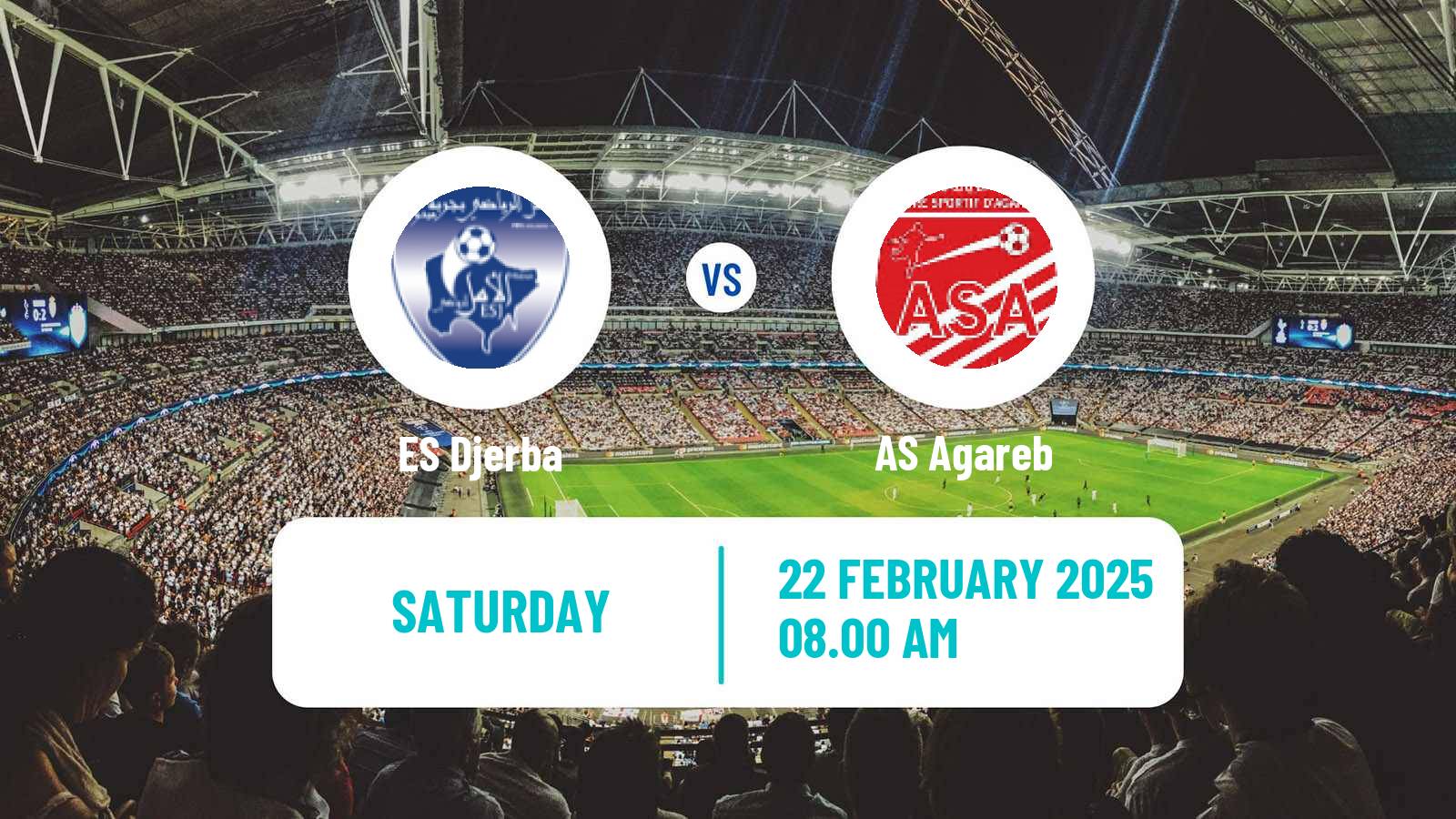 Football Tunisian Ligue 2 ES Djerba - Agareb