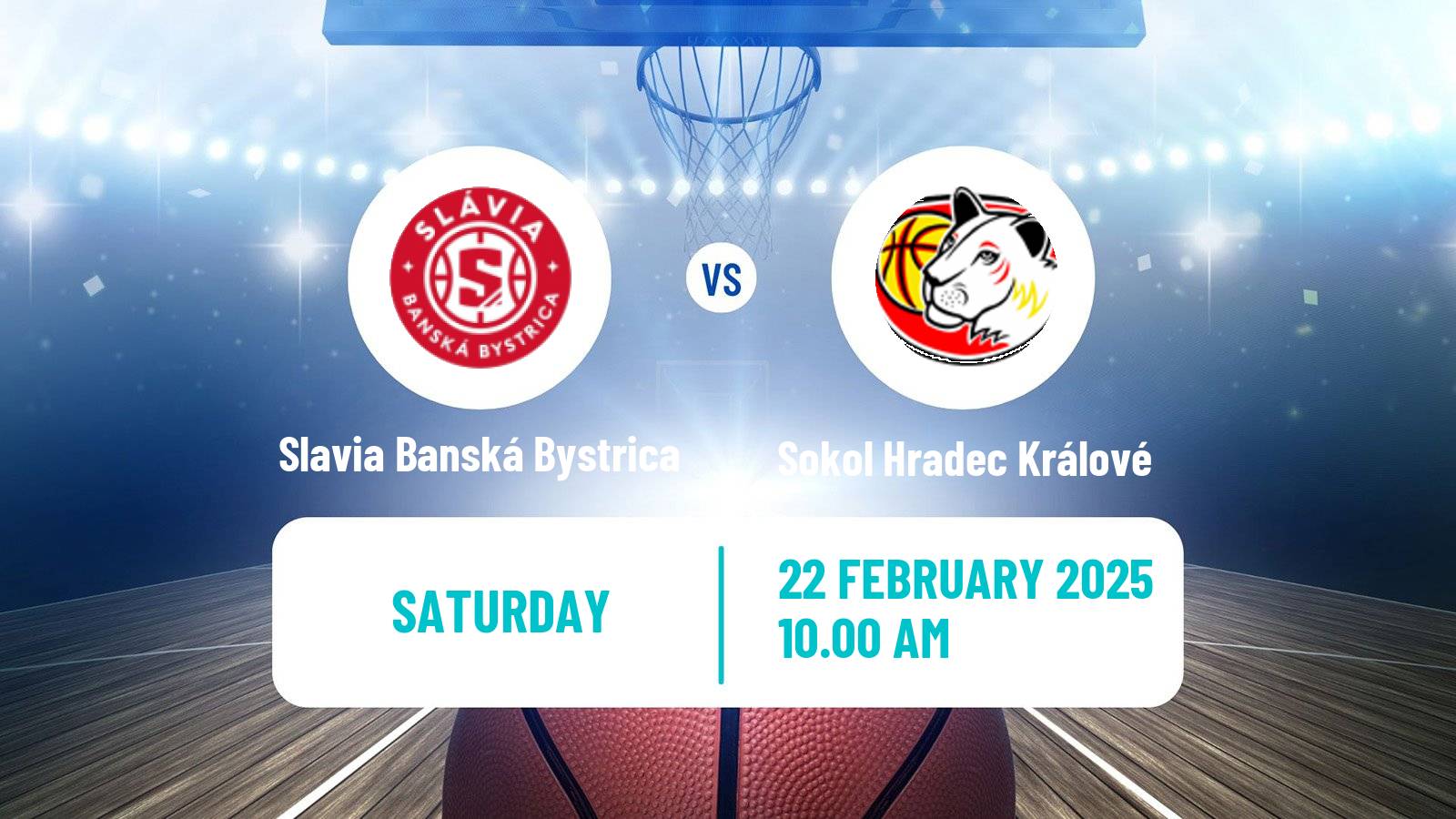 Basketball CEWL Women Slavia Banská Bystrica - Sokol Hradec Králové
