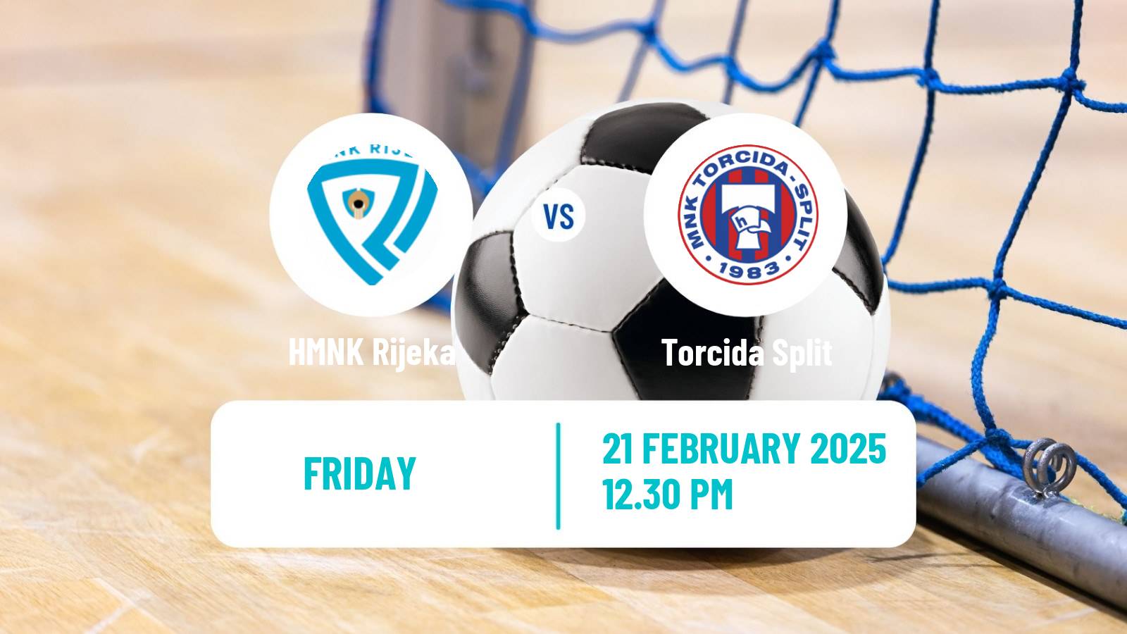 Futsal Croatian 1 HMNL Rijeka - Torcida Split