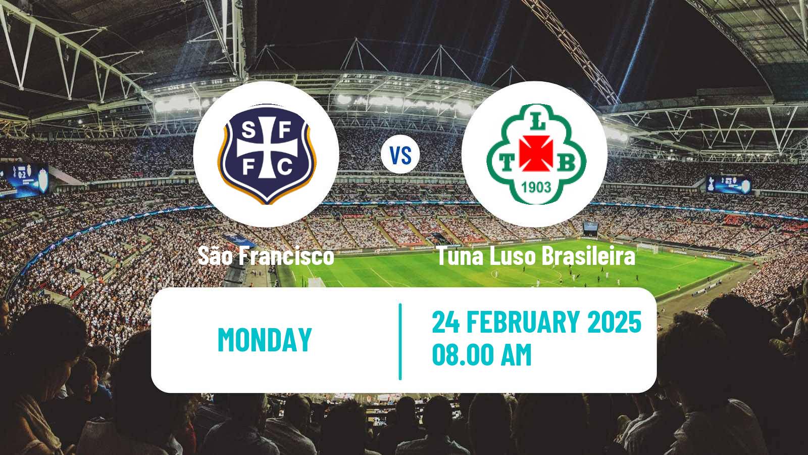 Soccer Brazilian Campeonato Paraense São Francisco - Tuna Luso Brasileira