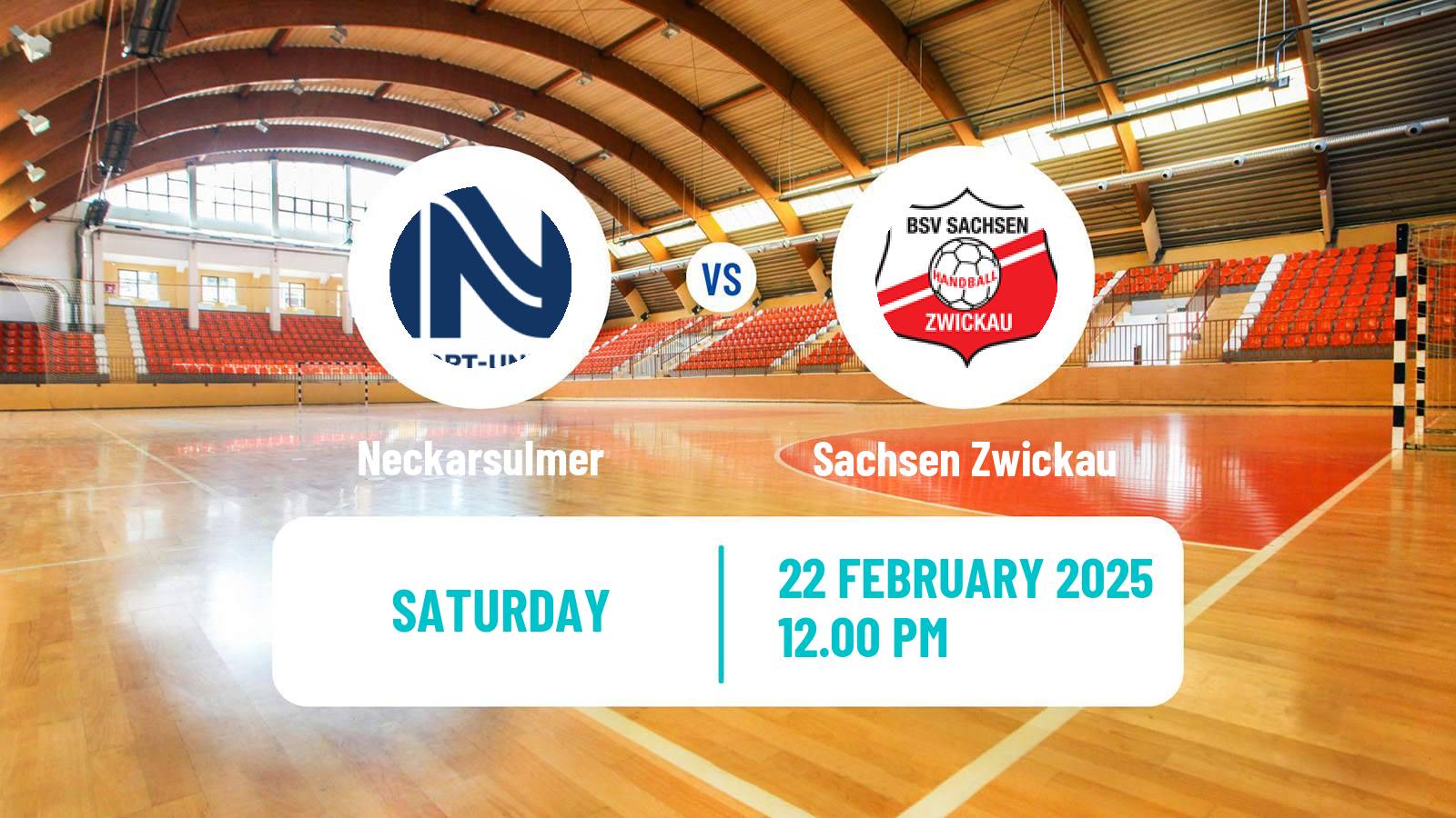 Handball German 1 Bundesliga Handball Women Neckarsulmer - Sachsen Zwickau