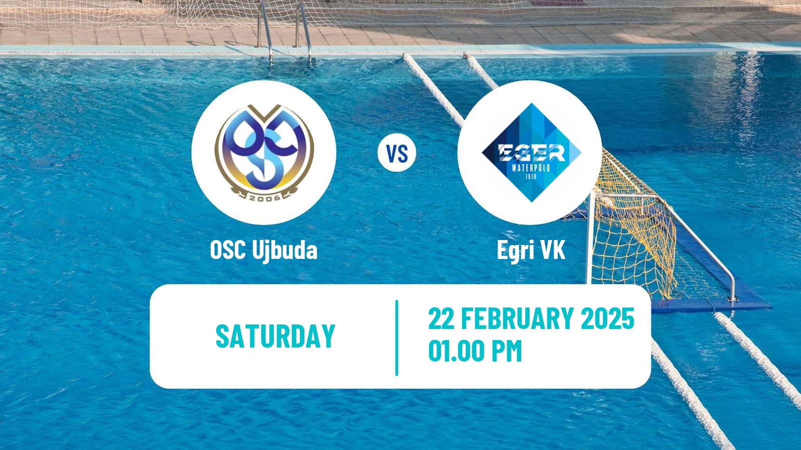 Water polo Hungarian OB I Water Polo OSC Ujbuda - Egri VK