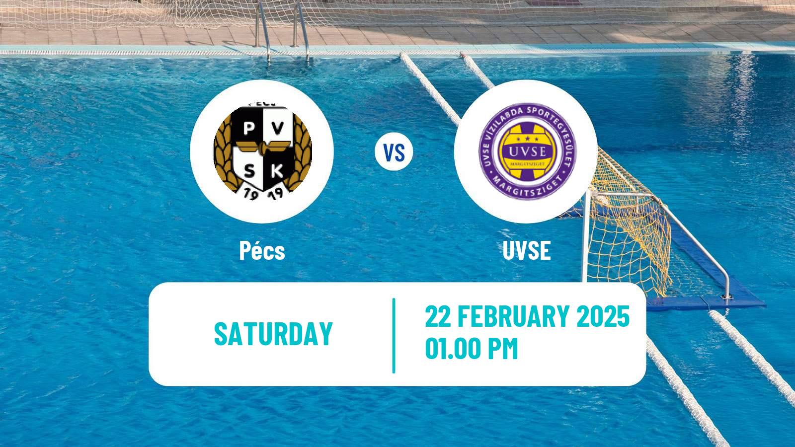 Water polo Hungarian OB I Water Polo Pécs - UVSE