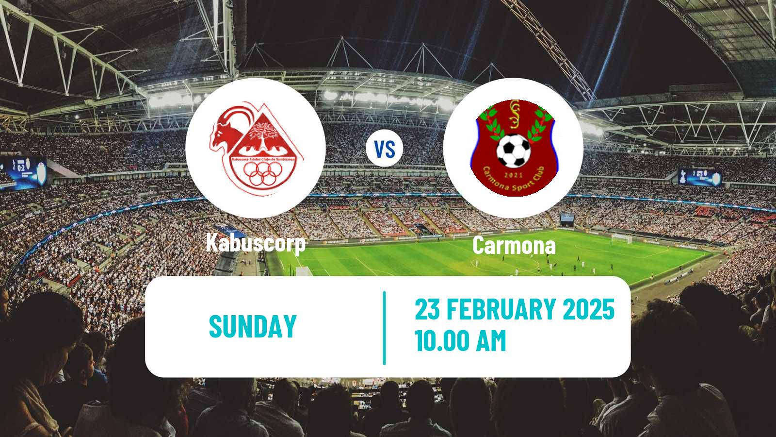 Soccer Angolan Girabola Kabuscorp - Carmona