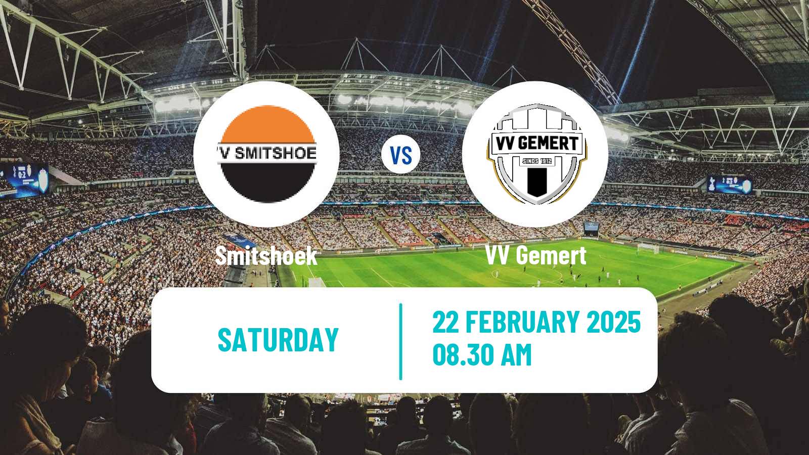 Soccer Dutch Derde Divisie Smitshoek - Gemert