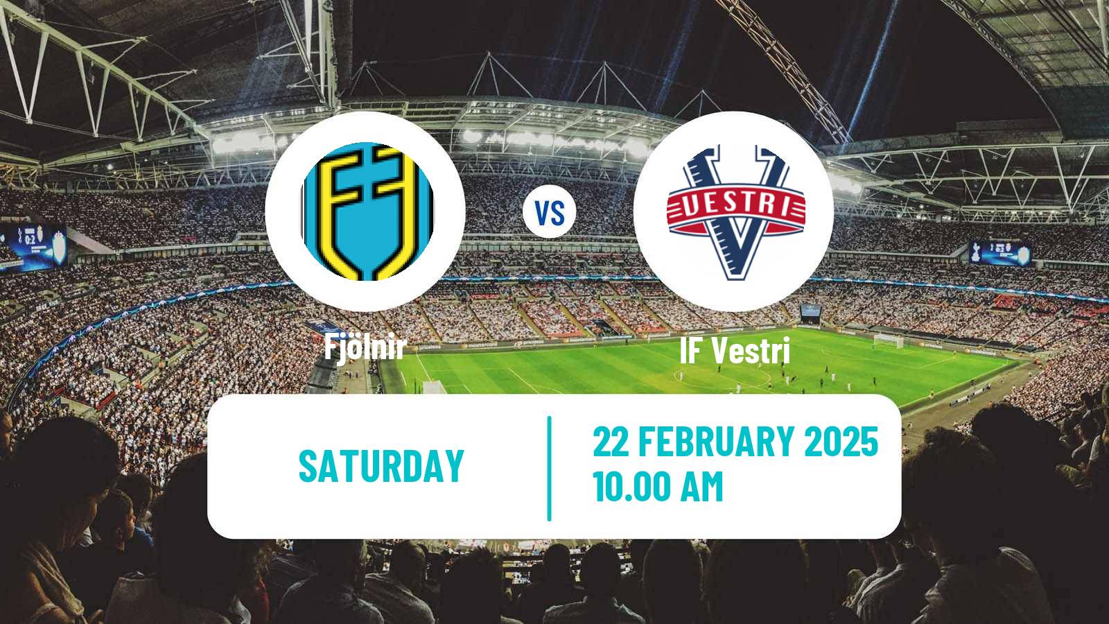Soccer Icelandic League Cup Fjölnir - Vestri