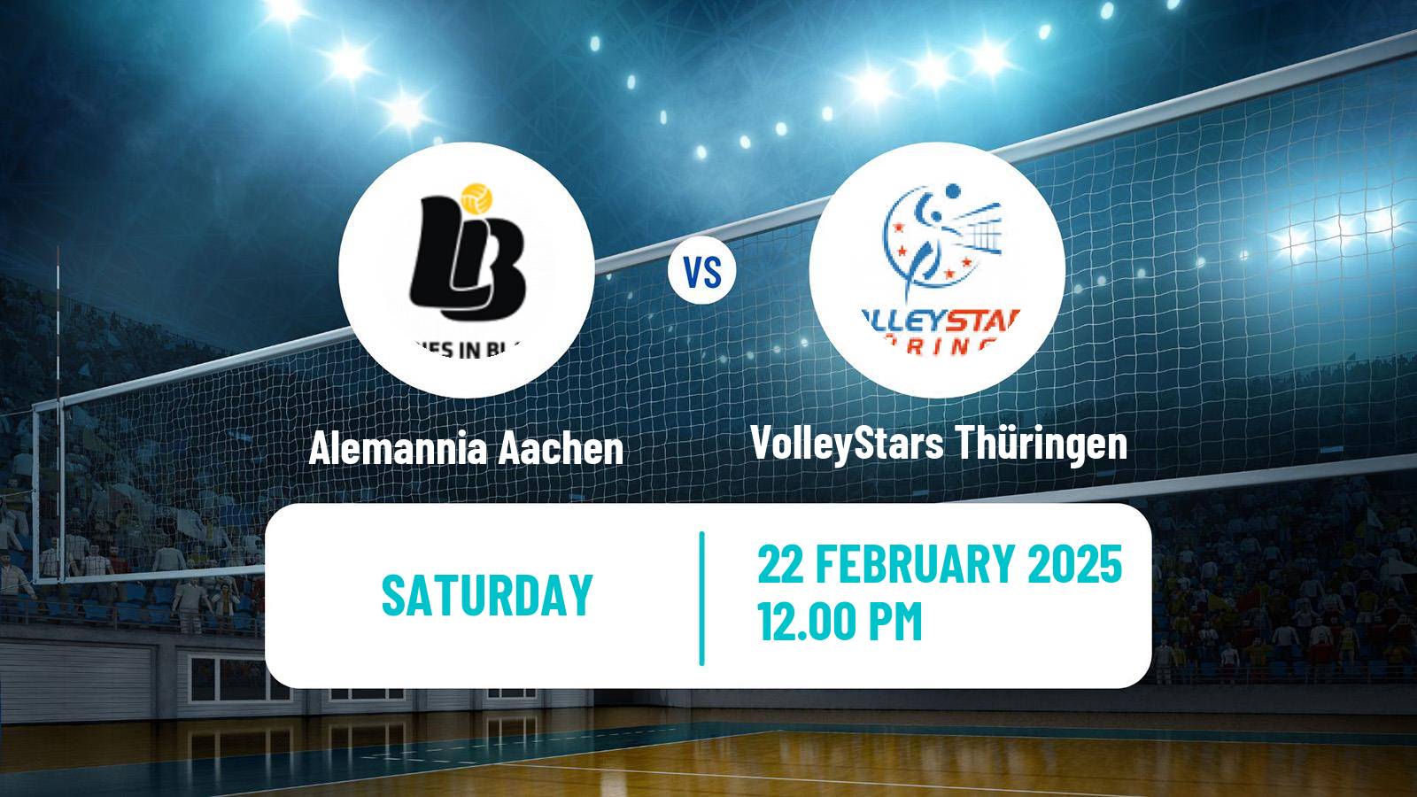 Volleyball German Bundesliga Volleyball Women Alemannia Aachen - Suhl Thüringen