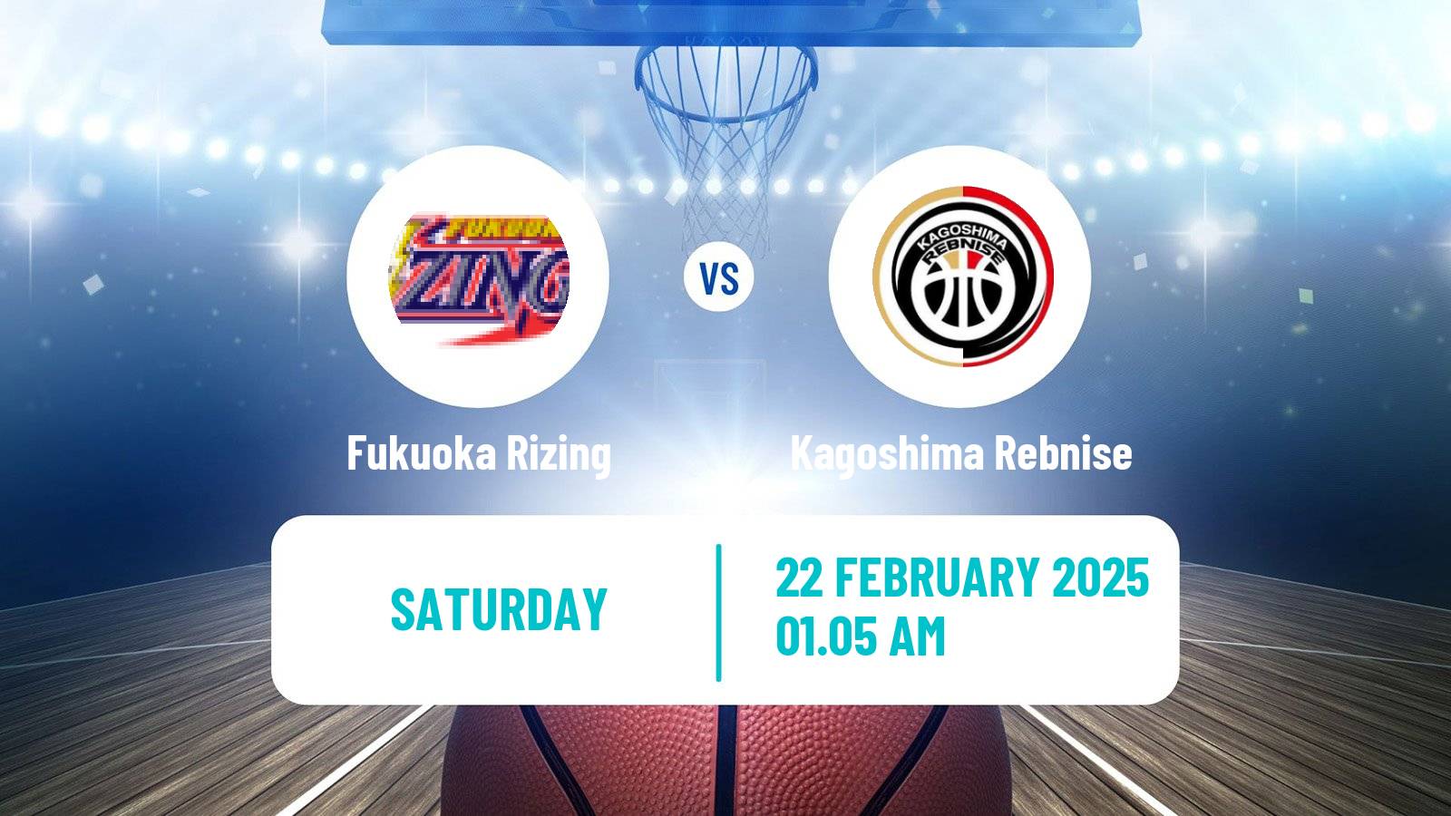 Basketball Japan B2 League Basketball Fukuoka Rizing - Kagoshima Rebnise