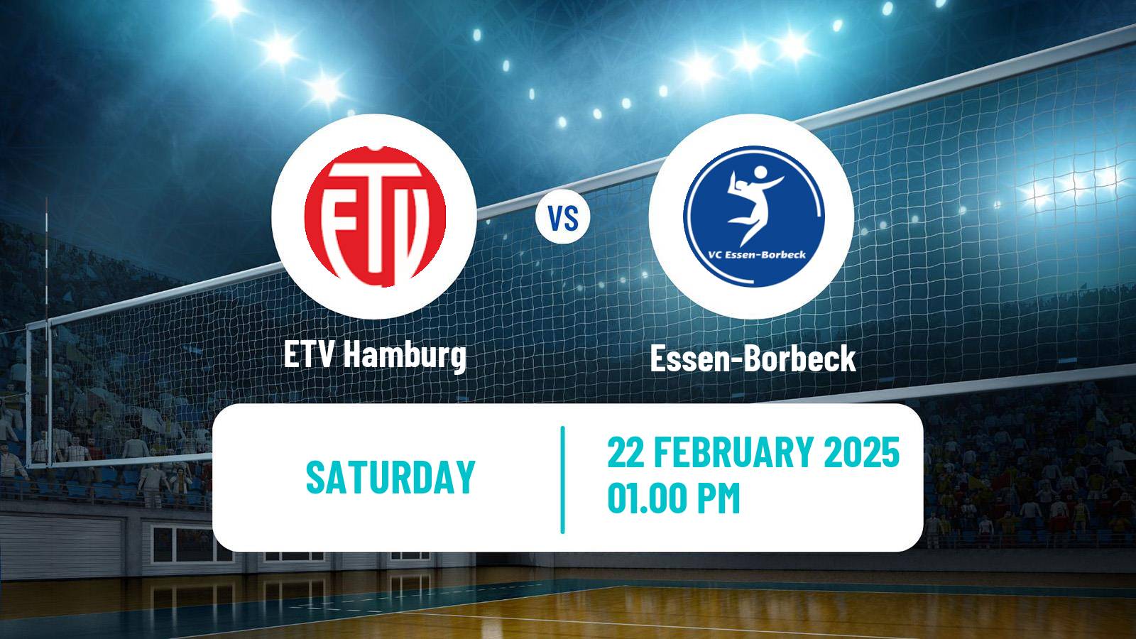 Volleyball German 2 Bundesliga Pro Volleyball Women ETV Hamburg - Essen-Borbeck