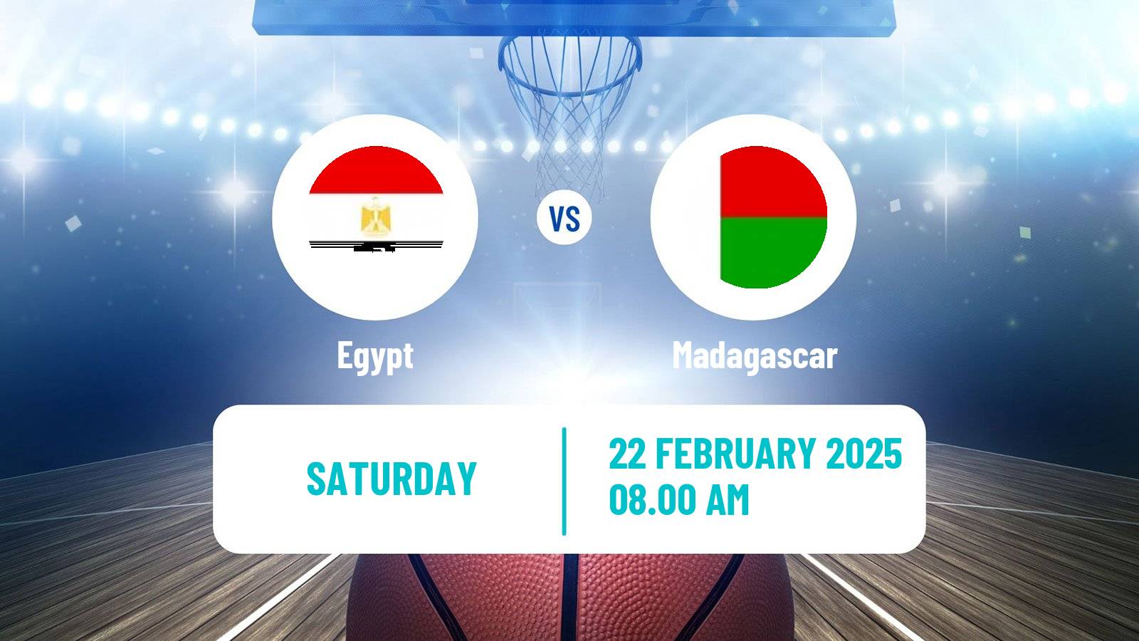 Basketball African Championship Basketball Egypt - Madagascar