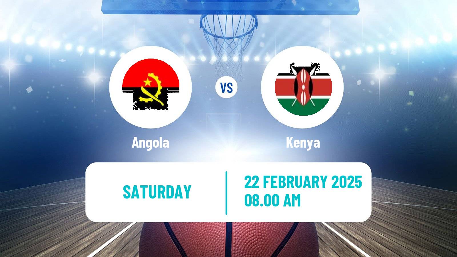 Basketball African Championship Basketball Angola - Kenya