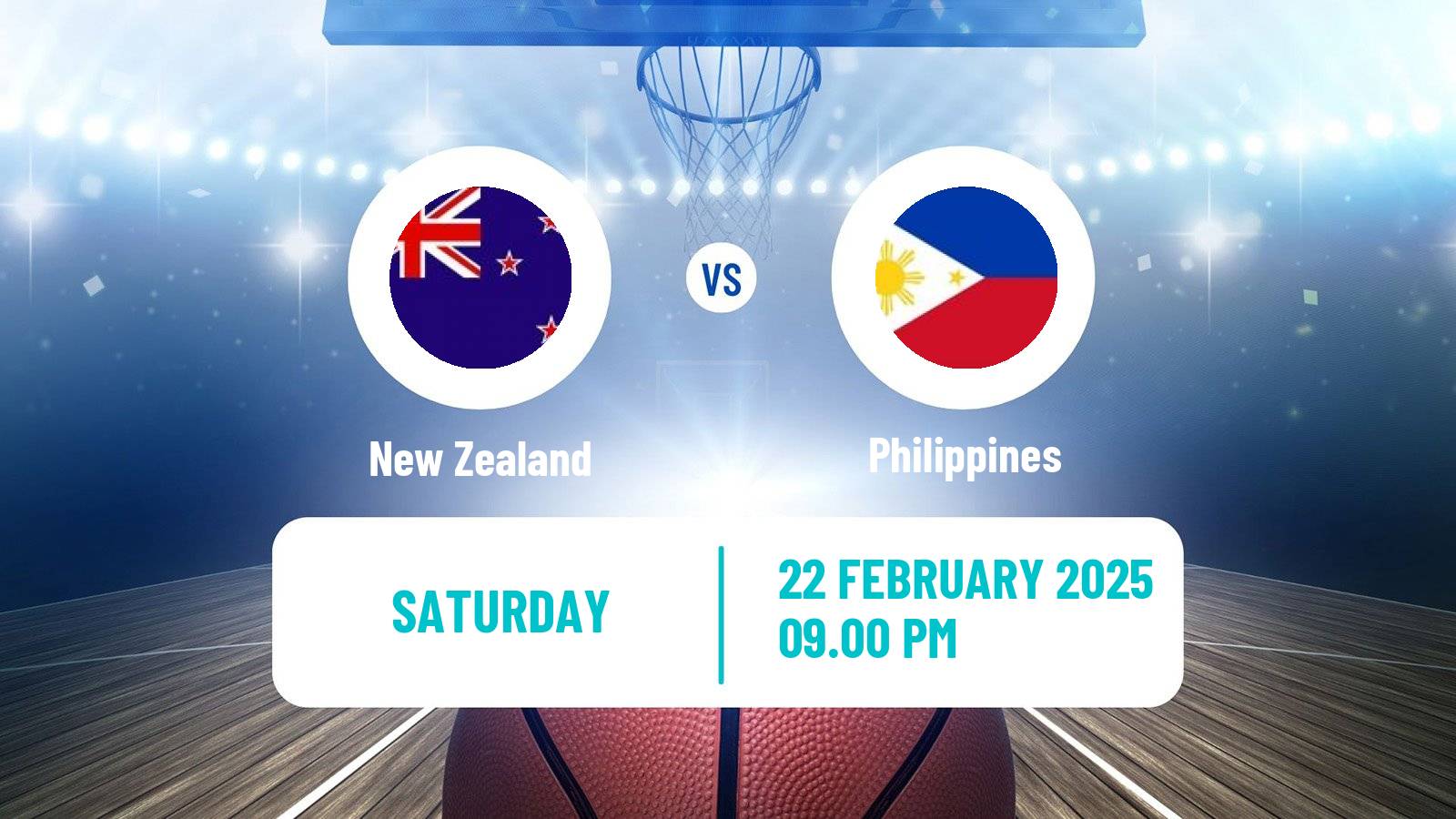 Basketball Asia Cup Basketball New Zealand - Philippines