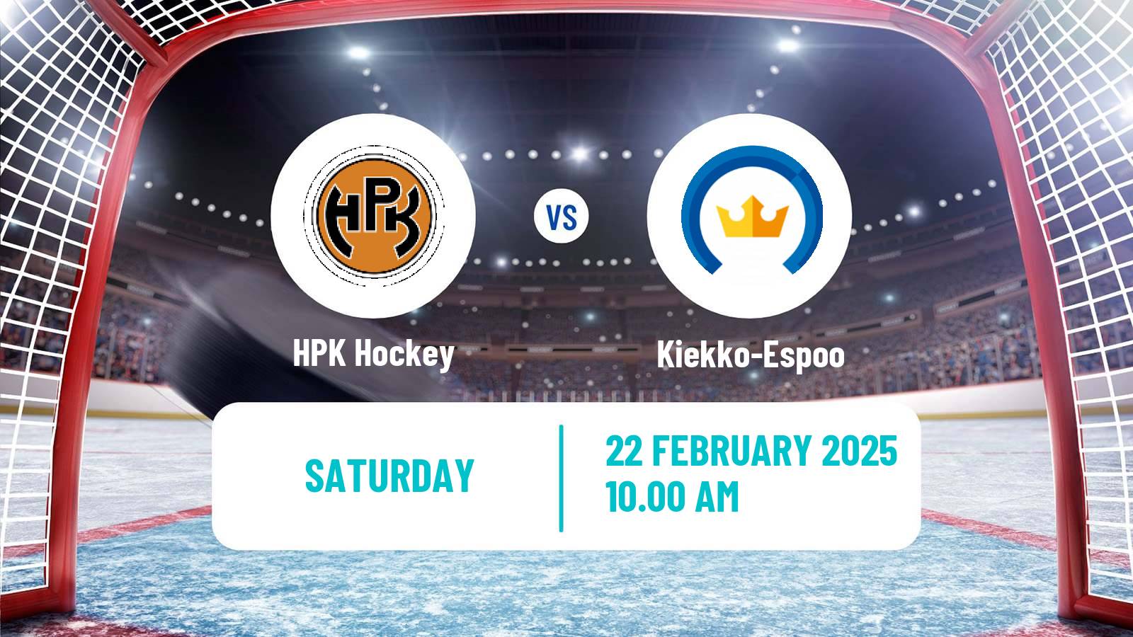 Hockey Finnish SM-liiga HPK - Kiekko-Espoo
