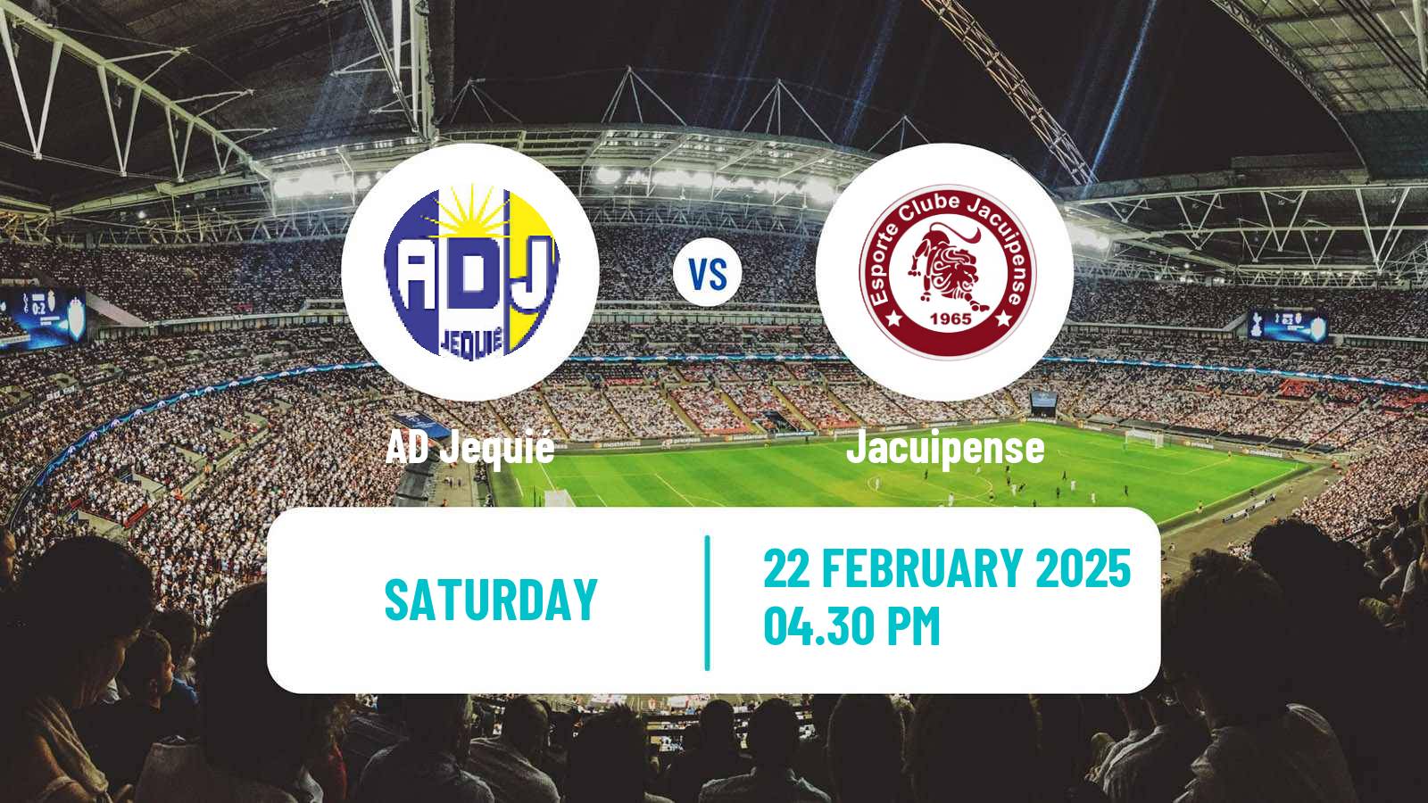 Football Brazilian Campeonato Baiano Jequié - Jacuipense