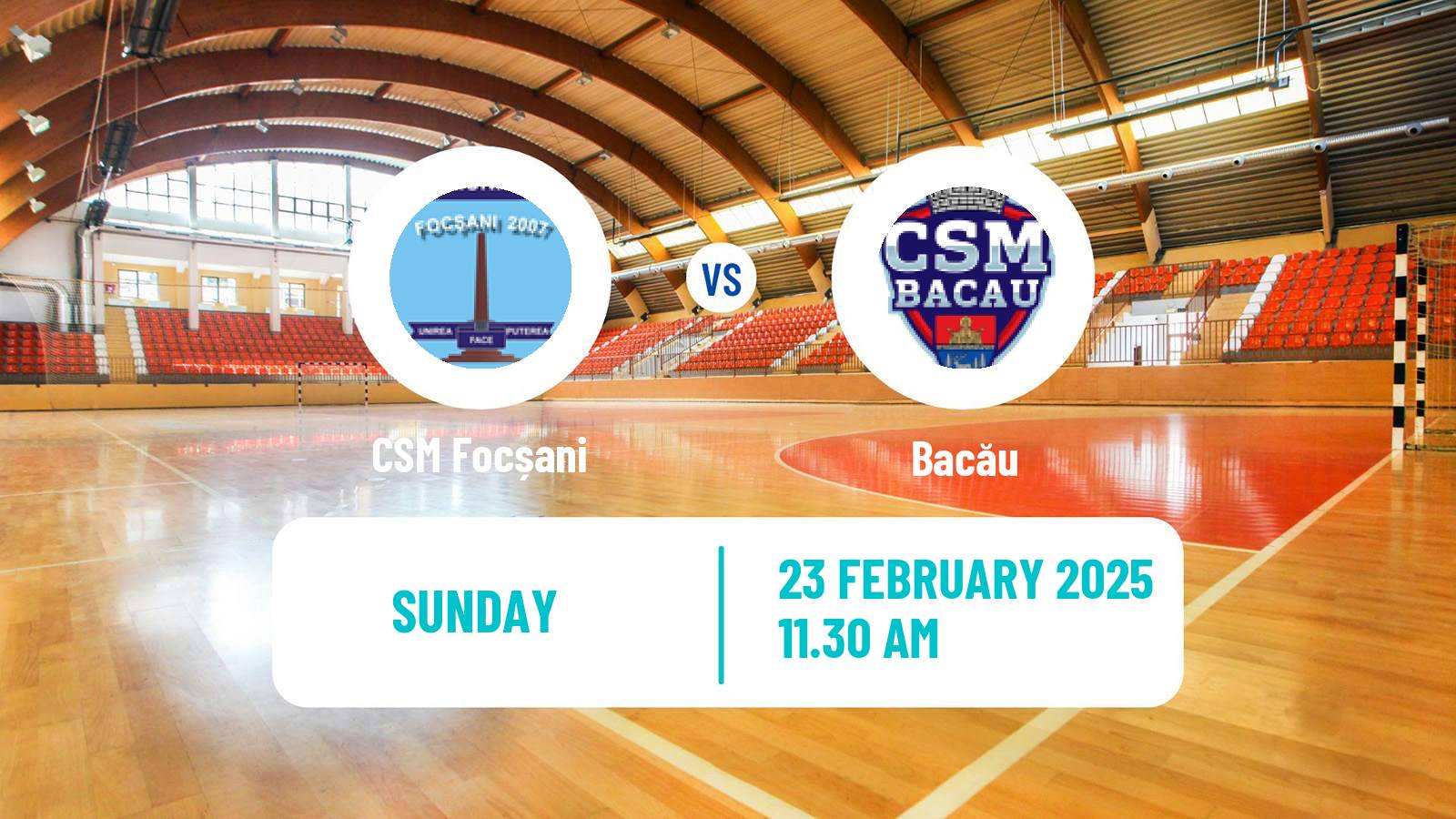 Handball Romanian Liga Nationala Handball CSM Focșani - Bacău