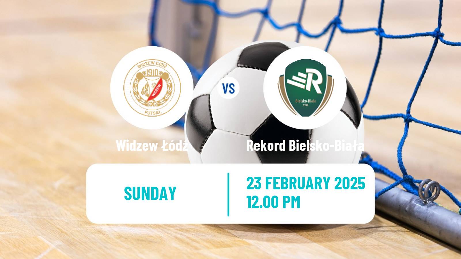 Futsal Polish Ekstraklasa Futsal Widzew Łódź - Rekord Bielsko-Biała