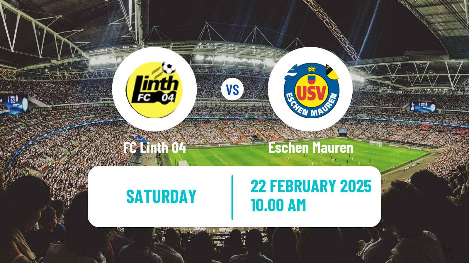 Soccer Swiss 1 Liga Classic Group 3 Linth - Eschen Mauren