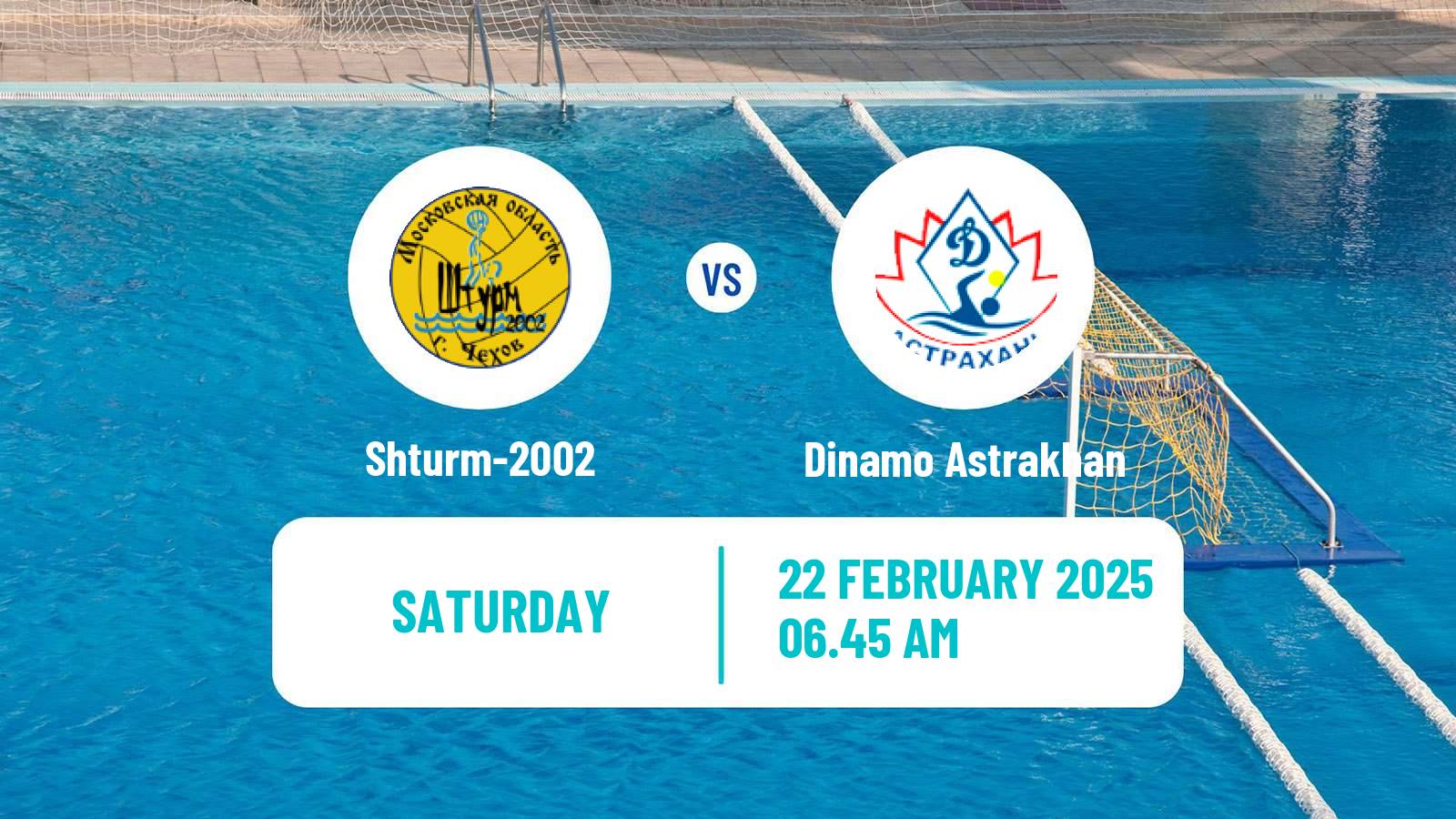 Water polo Russian Championship Water Polo Shturm-2002 - Dinamo Astrakhan