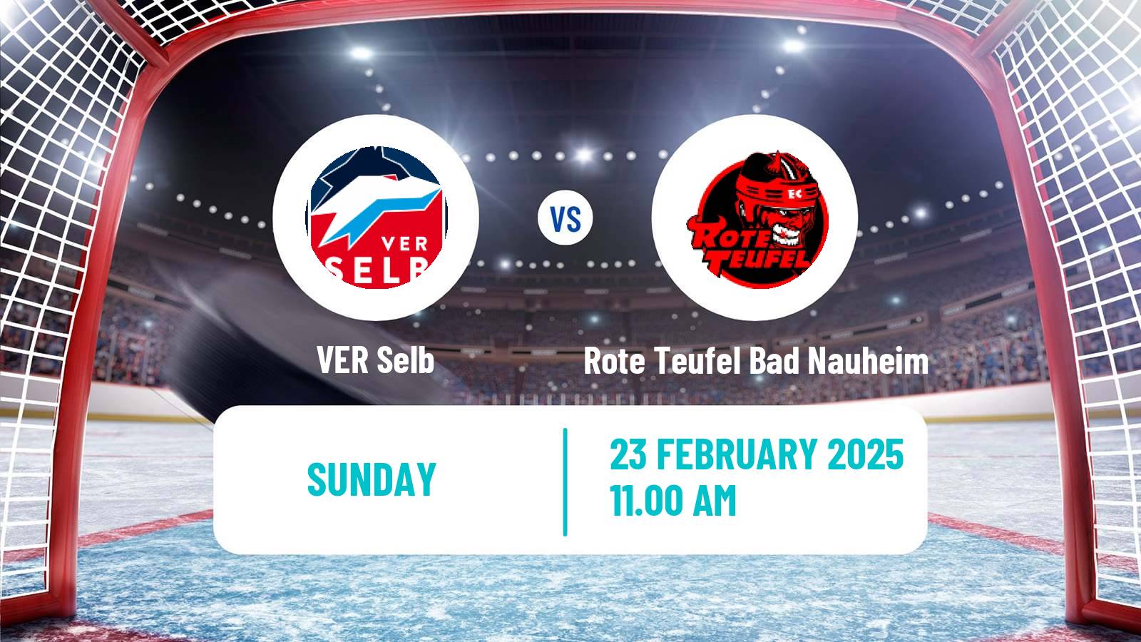Hockey German DEL2 VER Selb - Rote Teufel Bad Nauheim