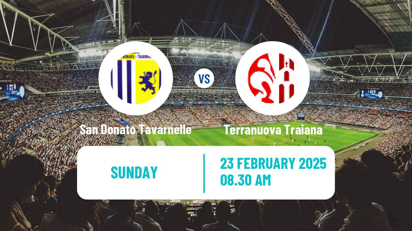 Soccer Italian Serie D - Group E San Donato Tavarnelle - Terranuova Traiana