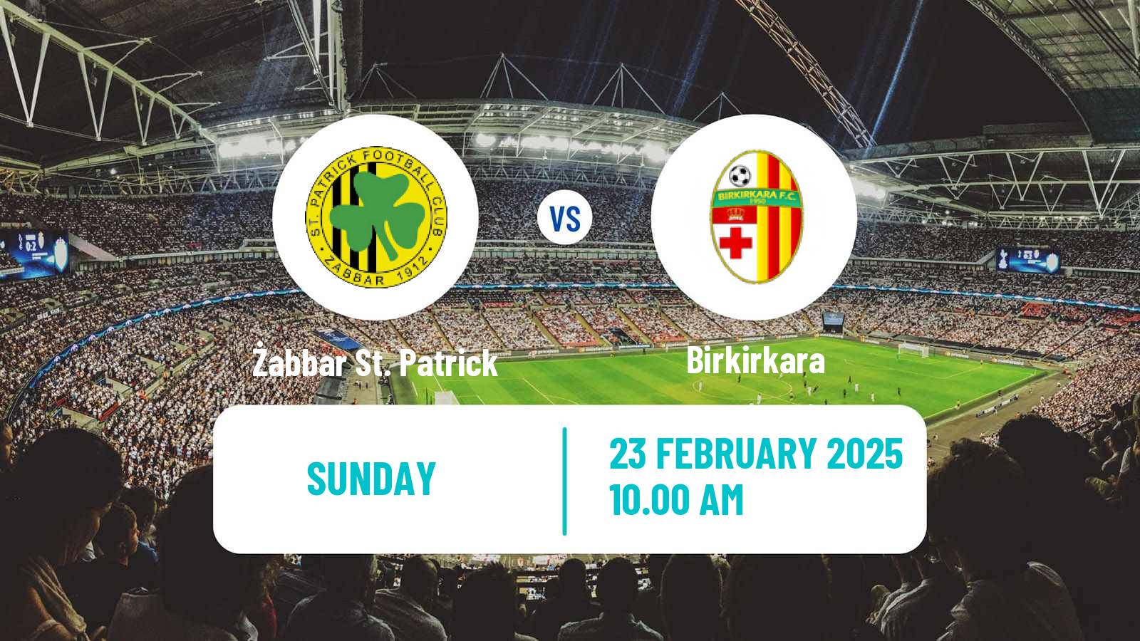 Football Maltese Premier League Żabbar St. Patrick - Birkirkara
