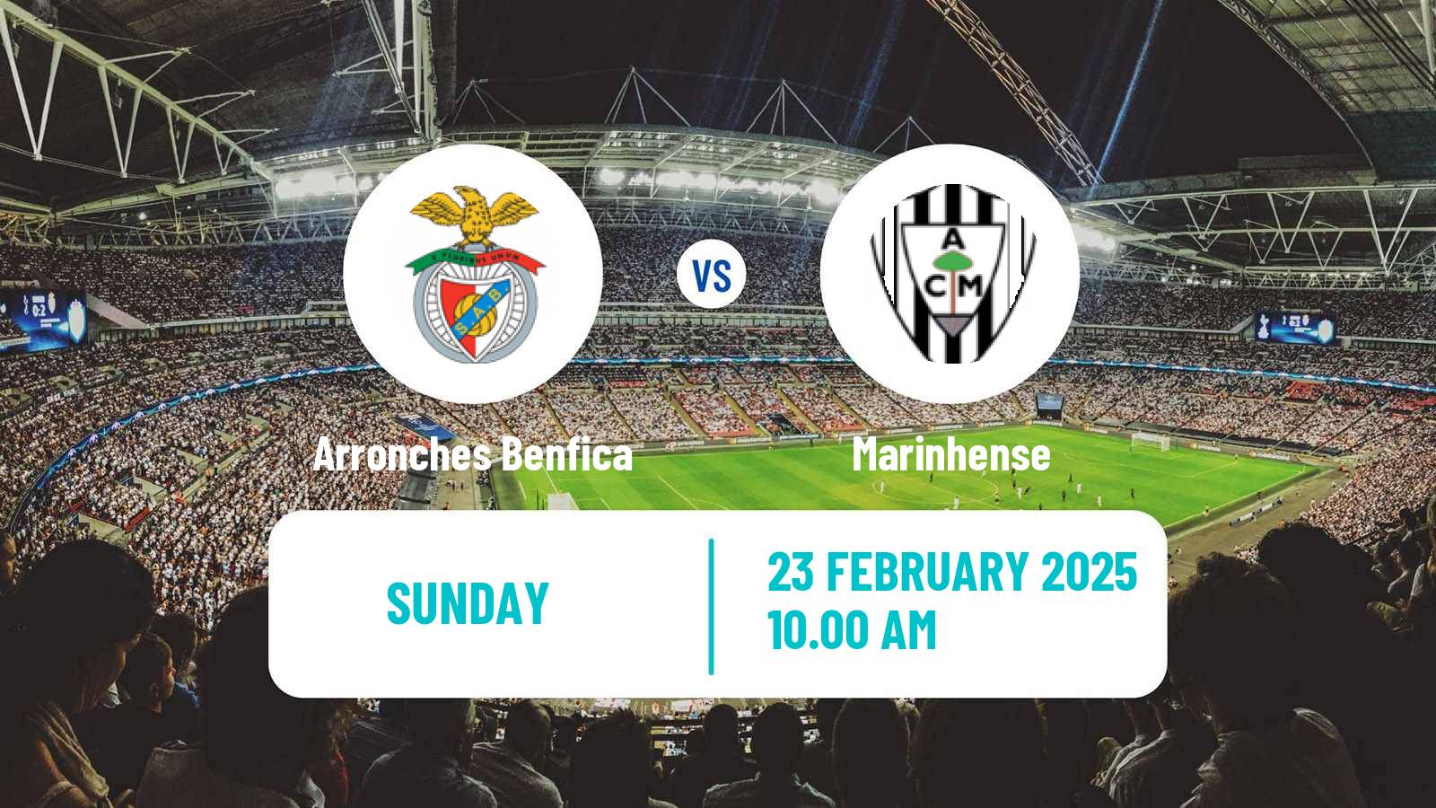 Soccer Campeonato de Portugal - Group C Arronches Benfica - Marinhense