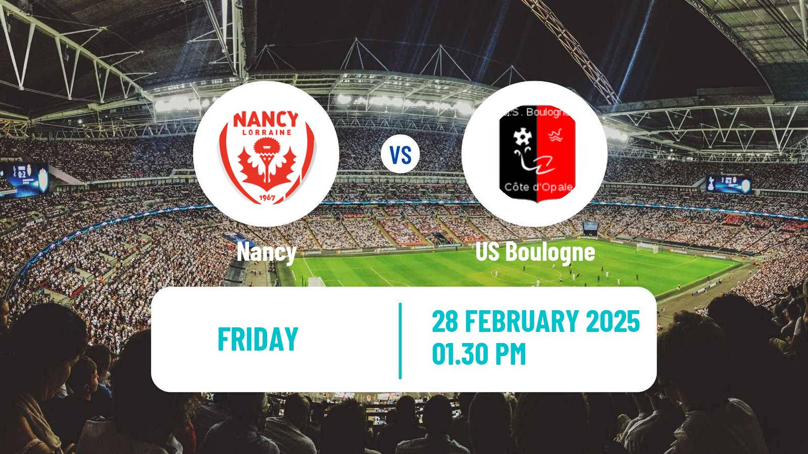 Soccer French National League Nancy - Boulogne