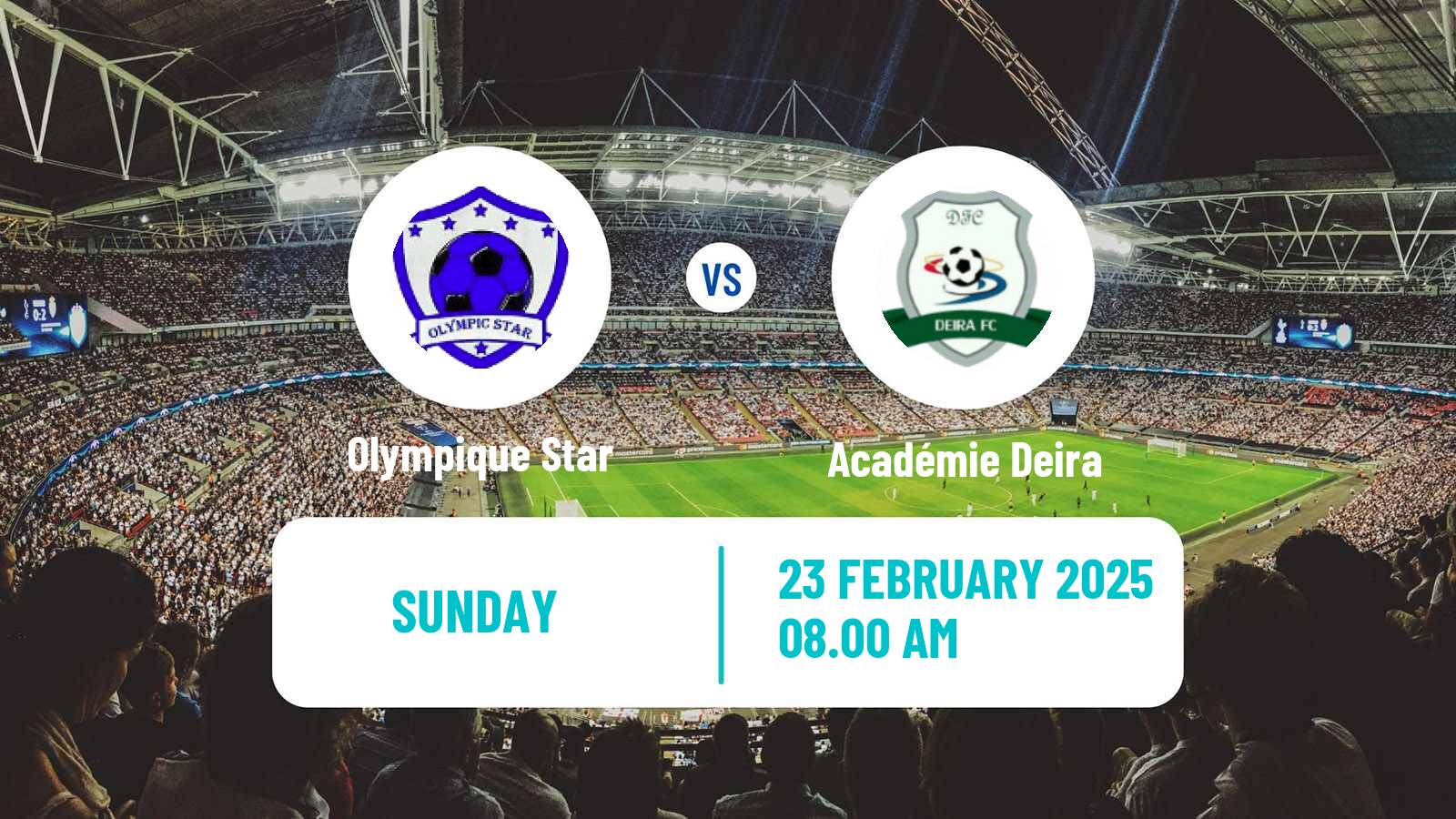 Soccer Burundi Premier League Olympique Star - Académie Deira
