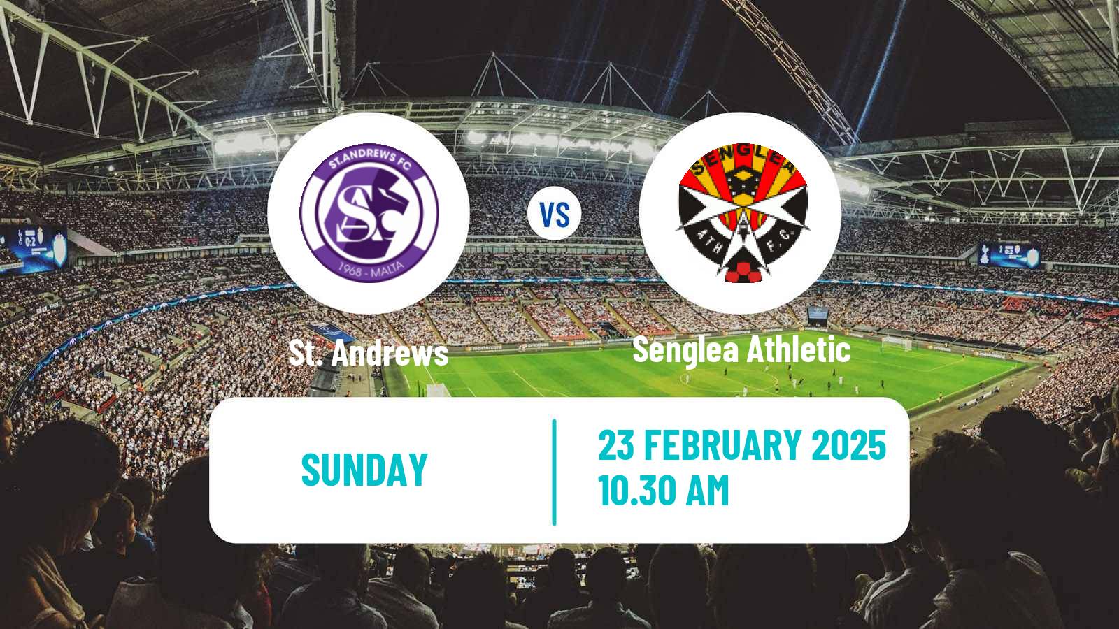 Soccer Maltese Challenge League St. Andrews - Senglea Athletic