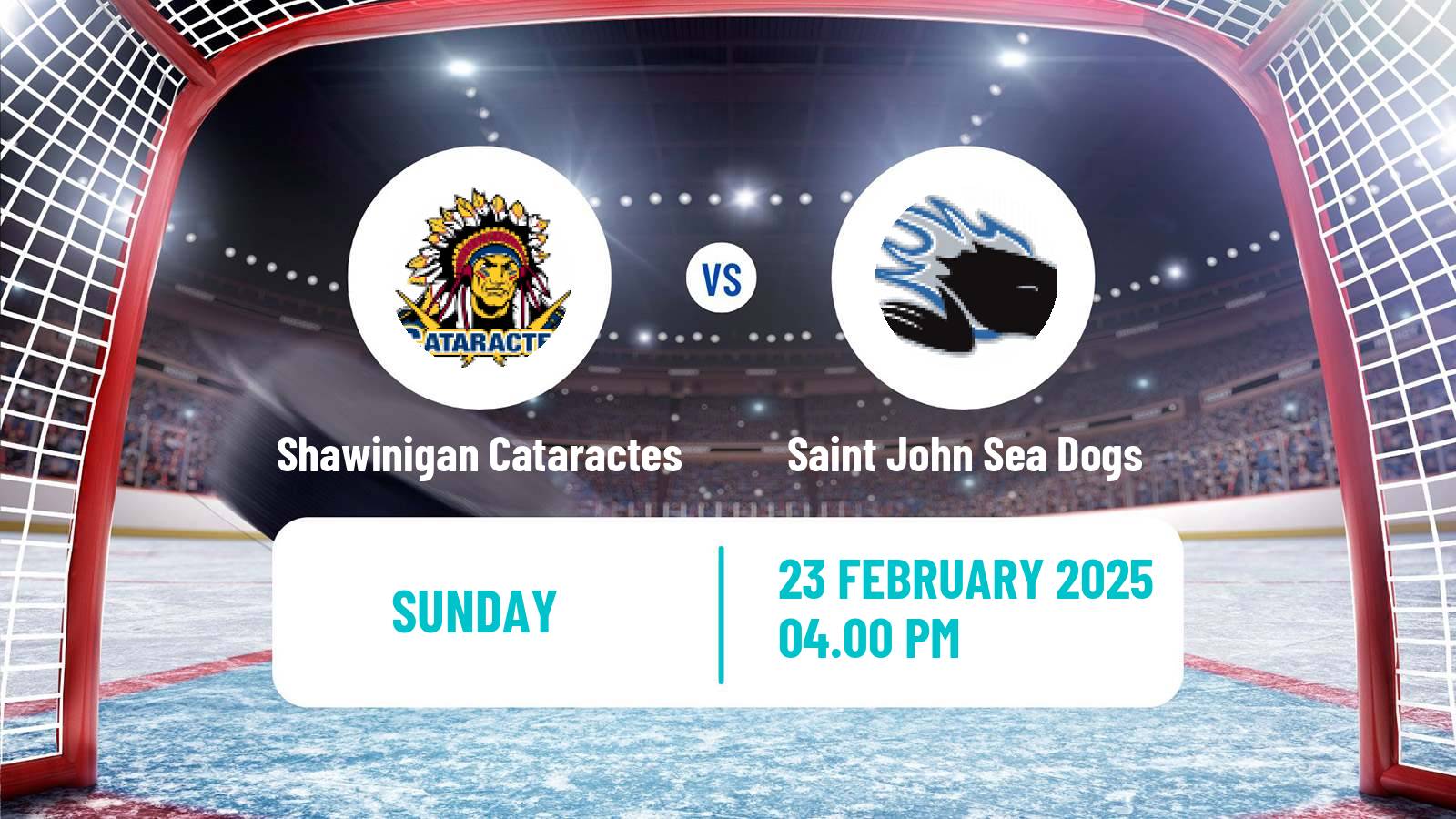Hockey QMJHL Shawinigan Cataractes - Saint John Sea Dogs