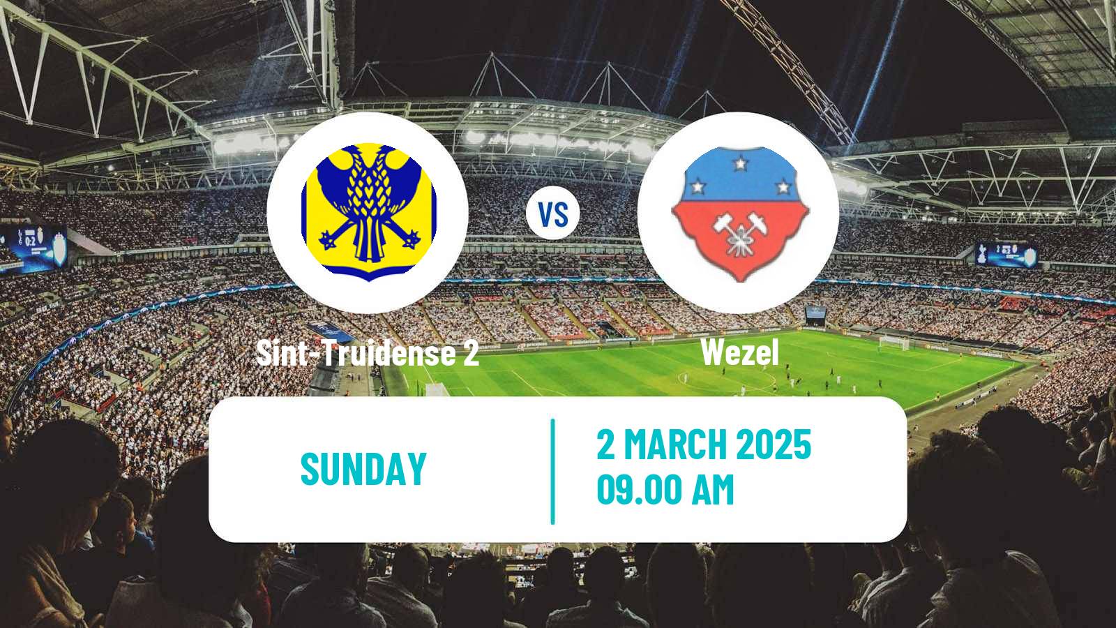 Soccer Belgian Second Amateur Division Group B Sint-Truidense 2 - Wezel