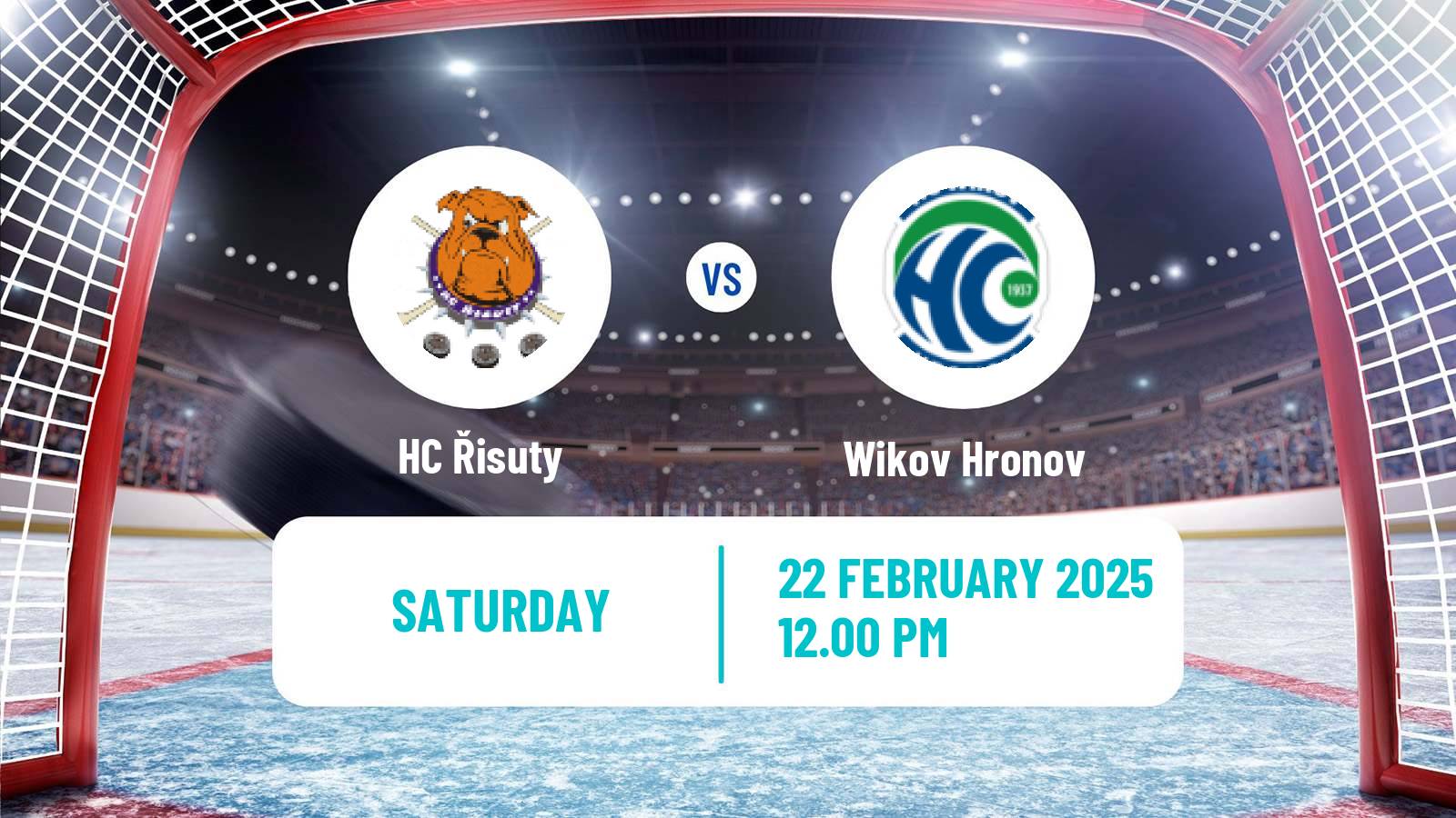 Hockey Czech 2 Liga Hockey West Řisuty - Wikov Hronov