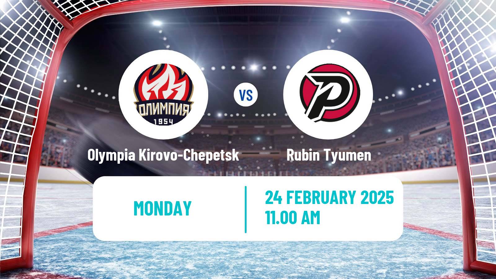 Hockey VHL Olympia Kirovo-Chepetsk - Rubin Tyumen