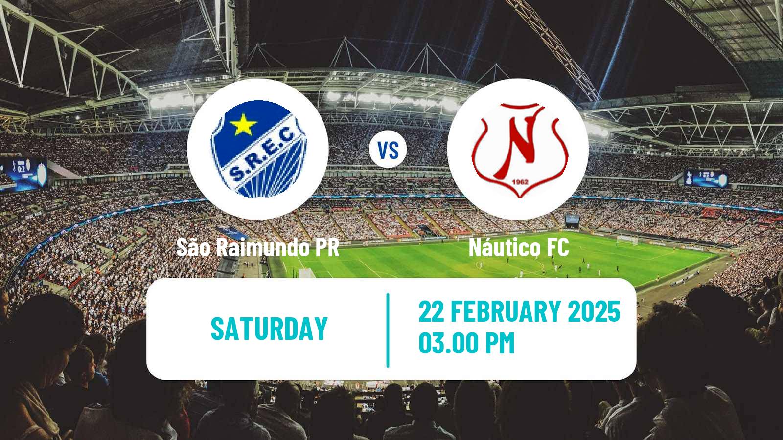 Soccer Brazilian Campeonato Roraimense São Raimundo PR - Náutico FC