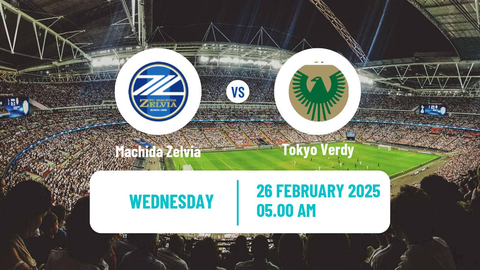 Soccer Japan J1 League Machida Zelvia - Tokyo Verdy