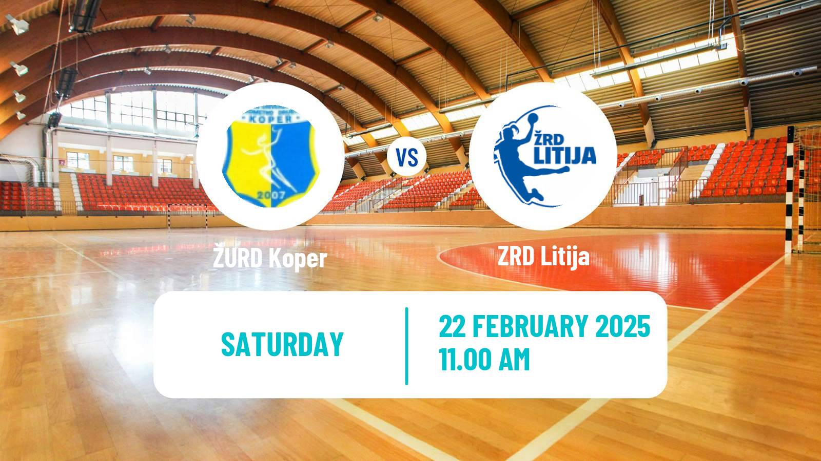 Handball Slovenian 1 A DRL Women Koper - Litija