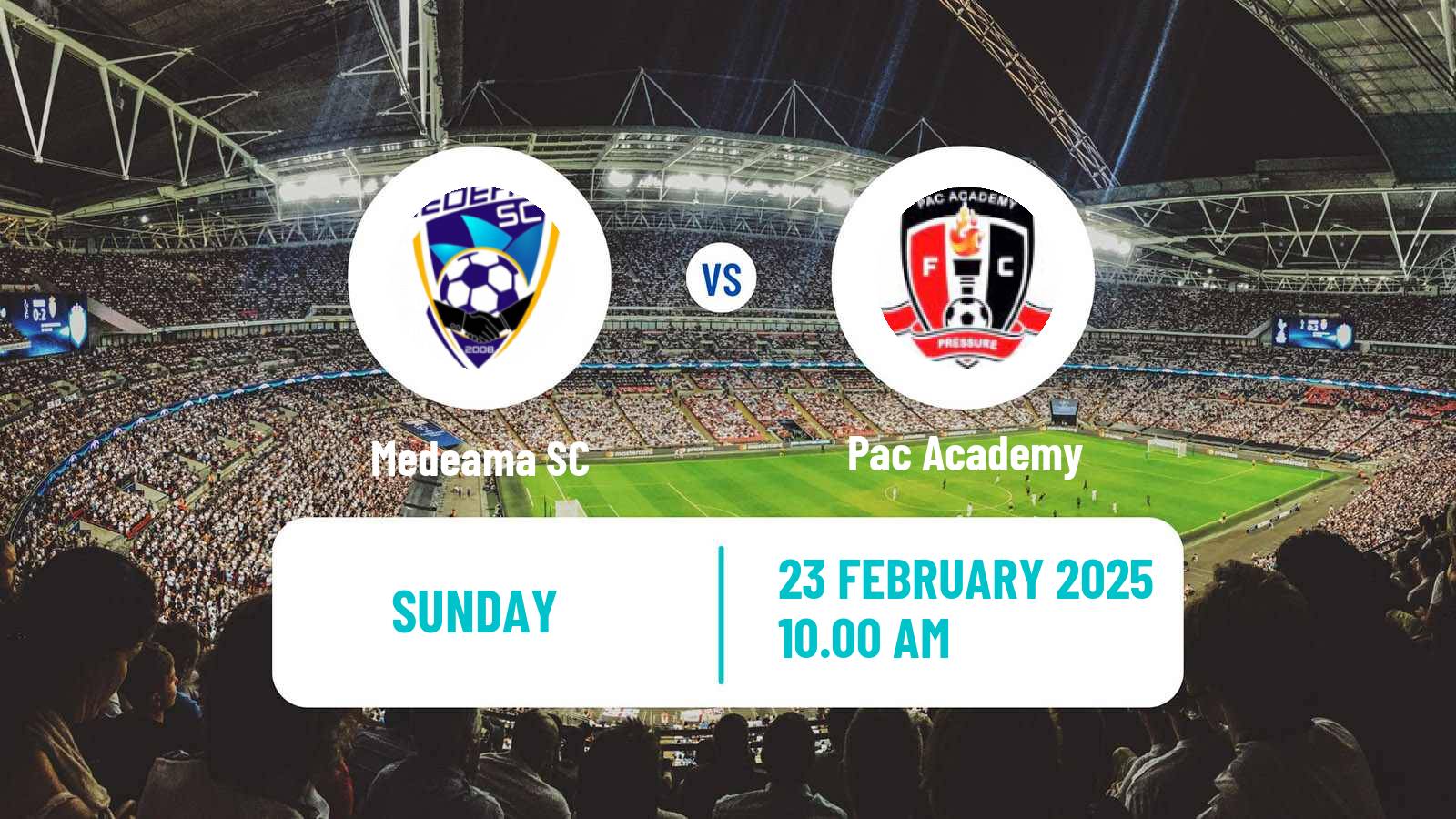 Football Ghanaian Cup Medeama - Pac Academy