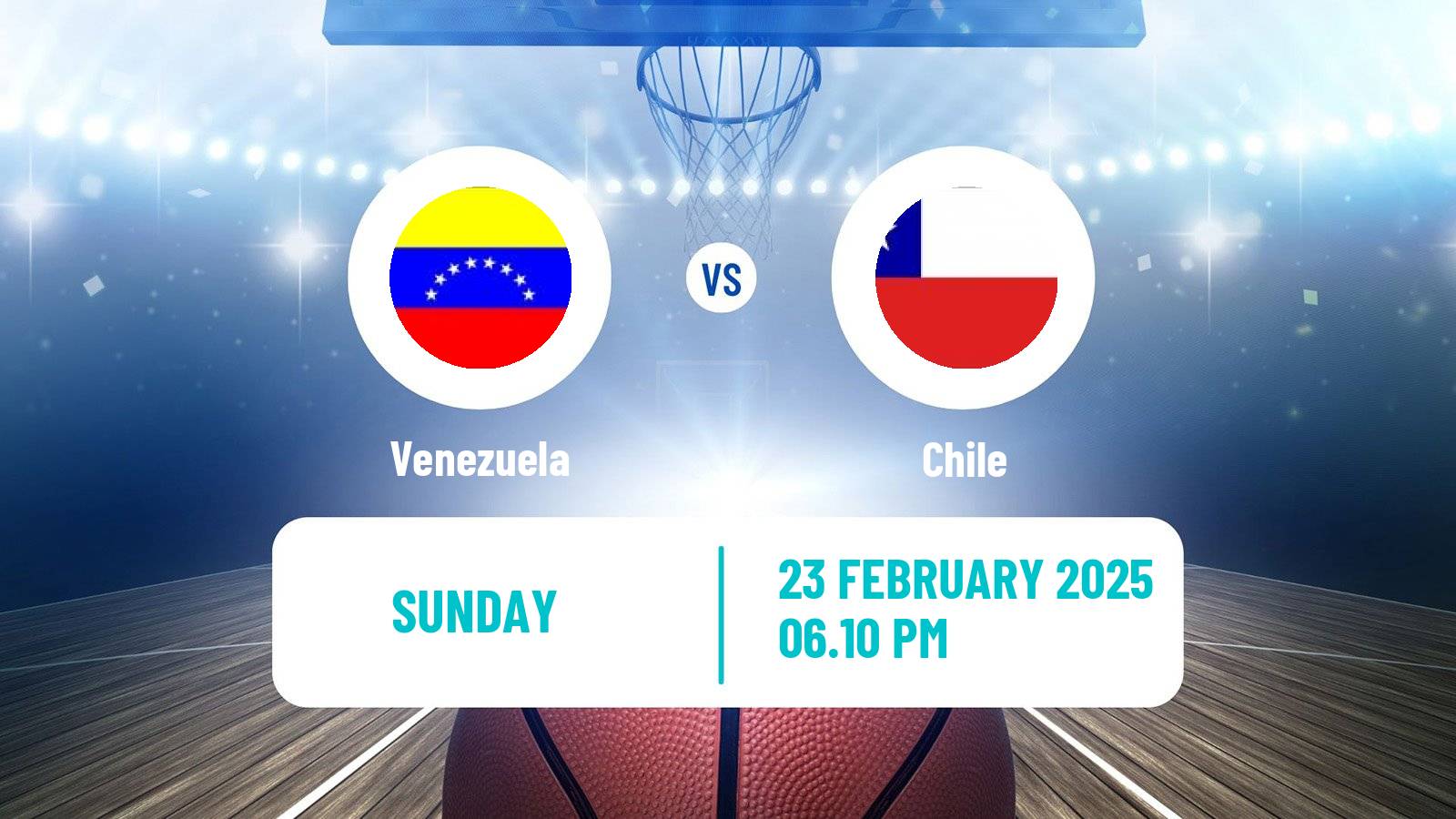 Basketball AmeriCup Basketball Venezuela - Chile